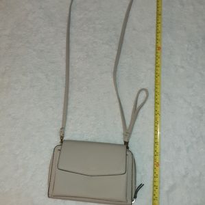 Gray Relic crossbody/wristlet wallet purse